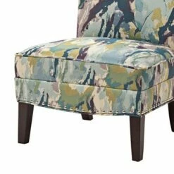 Madison Park Karly Slipper Accent Chair Blue -Living Room Chairs store unnamed file 7482
