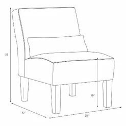 Zella Armless Chair - Mesa Raisin - Skyline Furniture -Living Room Chairs store unnamed file 7499