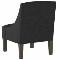 Hudson Swoop Armchair Black - Threshold™ -Living Room Chairs store unnamed file 7505