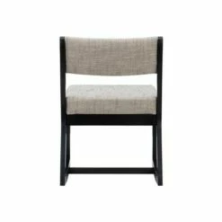 Callum Upholstered Rocking Chair Black - Linon -Living Room Chairs store unnamed file 7534