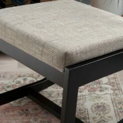 Callum Upholstered Rocking Chair Black - Linon -Living Room Chairs store unnamed file 7536