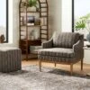 Threshold Designed W/Studio McGee Howell Upholstered Accent Chair with Wood Base - Threshold™ designed with Studio McGee Light Gray -Living Room Chairs store unnamed file 757