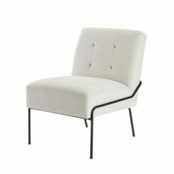 eLuxury Armless Tufted Accent Chair -Living Room Chairs store unnamed file 7589