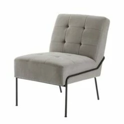 eLuxury Armless Tufted Accent Chair -Living Room Chairs store unnamed file 7590