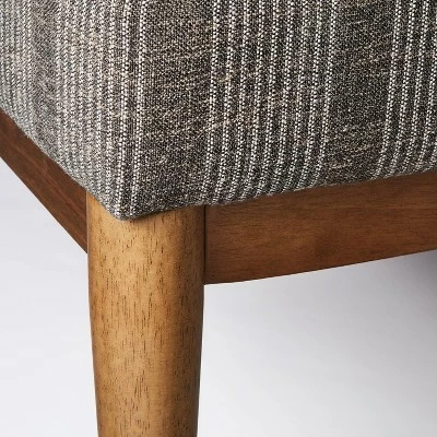 Threshold Designed W/Studio McGee Howell Upholstered Accent Chair with Wood Base - Threshold™ designed with Studio McGee Light Gray 6 Threshold Designed W/Studio McGee Howell Upholstered Accent Chair with Wood Base - Threshold™ designed with Studio McGee Light Gray - Image 4