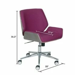 Ophelia Bentwood Task Chair - Adore Decor Pink 14 Ophelia Bentwood Task Chair - Adore Decor Pink -Living Room Chairs store unnamed file 7611