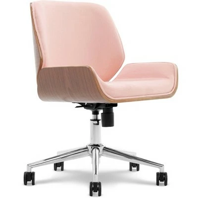 Ophelia Bentwood Task Chair - Adore Decor Pink 10 Ophelia Bentwood Task Chair - Adore Decor Pink - Image 8
