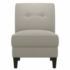 George Armless Chair - Handy Living Oatmeal -Living Room Chairs store unnamed file 7637