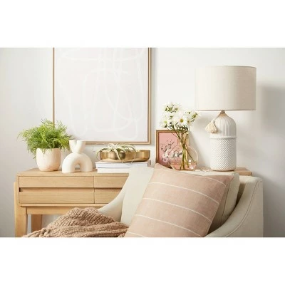 Threshold Designed W/Studio McGee Howell Upholstered Accent Chair with Wood Base - Threshold™ designed with Studio McGee Light Gray 10 Threshold Designed W/Studio McGee Howell Upholstered Accent Chair with Wood Base - Threshold™ designed with Studio McGee Light Gray - Image 8