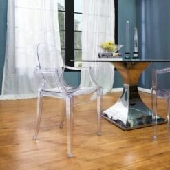 A&B Home Atelier Ghost Chair Clear - A&B Home -Living Room Chairs store unnamed file 767