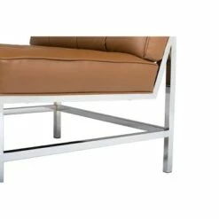 Ashlar Bonded Leather Tufted Chair - Studio Designs Home Black -Living Room Chairs store unnamed file 7720