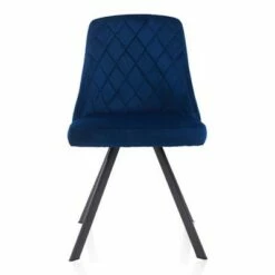 Set of 2 Lina Diamond Stitched Accent Chairs - miBasics Brown