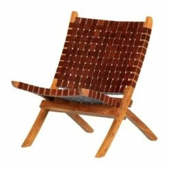 Balka Woven Leather Lounge Chair - South Shore Black -Living Room Chairs store unnamed file 7809
