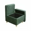 Accent Chair with Storage - Ore International Green