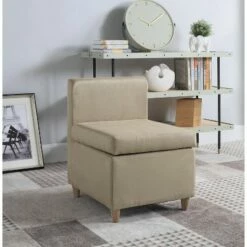 Accent Chair with Storage - Ore International Green -Living Room Chairs store unnamed file 7832