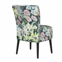 Aviva Armless Chair Modern - Handy Living Black Floral -Living Room Chairs store unnamed file 7904