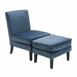 Adore Decor Olivia Chair and Ottoman - Adore Décor Taupe -Living Room Chairs store unnamed file 7928