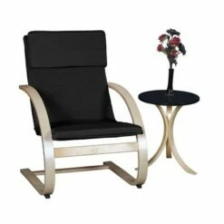 Regency Akita Bentwood Reclining Chair - Niche Charcoal -Living Room Chairs store unnamed file 795