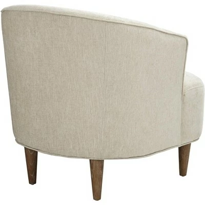 55 Downing Street Herringbone Beige Fabric Modern Accent Chair 9 55 Downing Street Herringbone Beige Fabric Modern Accent Chair - Image 7