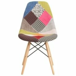 Elon Series Fabric Chair with Wooden Legs - Riverstone Furniture Collection Turin Patchwork 11 Elon Series Fabric Chair with Wooden Legs - Riverstone Furniture Collection Turin Patchwork -Living Room Chairs store unnamed file 7962