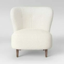 Maxton Modern Wingback Chair Sherpa - Threshold™ -Living Room Chairs store unnamed file 7989