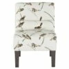 Skyline Furniture Armless Chair - Cloth & Company Lucinda Floral Harvest
