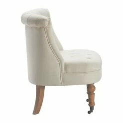 Elmhurst Tufted Accent Chair - Finch Vintage Cream -Living Room Chairs store unnamed file 8062