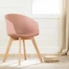 Flam Chair with Wooden Legs - South Shore Black