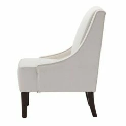 eLuxury Modern Swoop Accent Chair