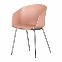 Flam Chair with Silver Metal Legs - South Shore Pink/silver 18 Flam Chair with Silver Metal Legs - South Shore Pink/silver -Living Room Chairs store unnamed file 8118