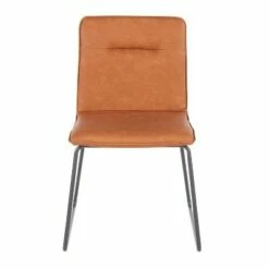 Set of 2 Casper Industrial Chairs - LumiSource Gray -Living Room Chairs store unnamed file 8124