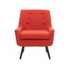 Trelis Accent Chair - Linon Red