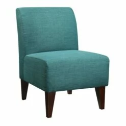 North Accent Slipper Chair Teal Blue - Picket House Furnishings