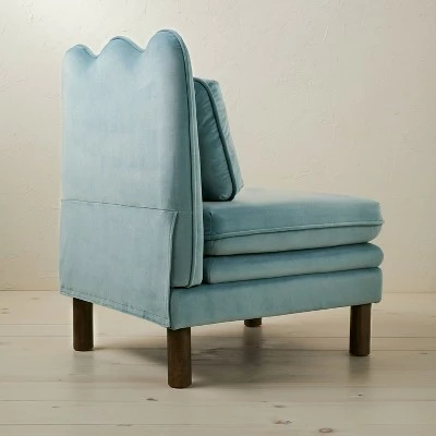 Opalhouse Designed With Jungalow Bencia Slipper Chair - Opalhouse™ designed with Jungalow™ Light Blue 5 Opalhouse Designed With Jungalow Bencia Slipper Chair - Opalhouse™ designed with Jungalow™ Light Blue - Image 3