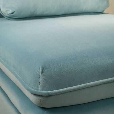 Opalhouse Designed With Jungalow Bencia Slipper Chair - Opalhouse™ designed with Jungalow™ Light Blue 6 Opalhouse Designed With Jungalow Bencia Slipper Chair - Opalhouse™ designed with Jungalow™ Light Blue - Image 4