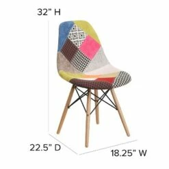 Flash Furniture Elon Series Fabric Chair with Wooden Legs 23 Flash Furniture Elon Series Fabric Chair with Wooden Legs -Living Room Chairs store unnamed file 8255