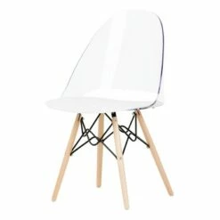 Annexe Eiffel Style Office Chair - South Shore Clear And White -Living Room Chairs store unnamed file 8322