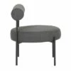 Rhonda Accent Chair Polyester/Steel Black/Charcoal - LumiSource -Living Room Chairs store unnamed file 8324
