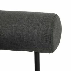 Rhonda Accent Chair Polyester/Steel Black/Charcoal - LumiSource -Living Room Chairs store unnamed file 8331