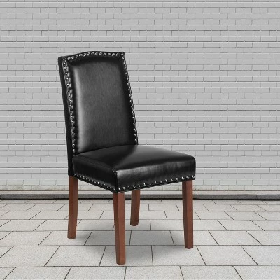 Flash Furniture HERCULES Hampton Hill Series Parsons Chair with Accent Nail Trim 9 Flash Furniture HERCULES Hampton Hill Series Parsons Chair with Accent Nail Trim - Image 7