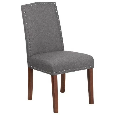 Flash Furniture HERCULES Hampton Hill Series Parsons Chair with Accent Nail Trim 14 Flash Furniture HERCULES Hampton Hill Series Parsons Chair with Accent Nail Trim - Image 12