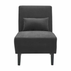 Palisades Slipper Chair - Serta Light Gray