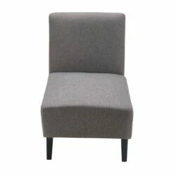 Palisades Slipper Chair - Serta Light Gray -Living Room Chairs store unnamed file 8442