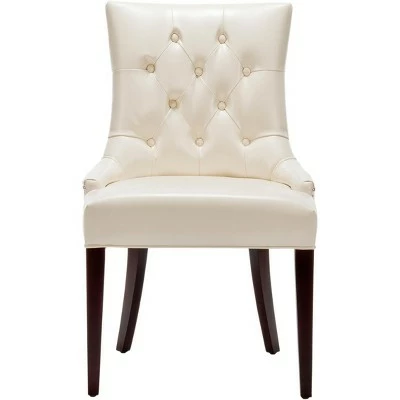 Amanda 19"H Tufted Chair w/ Nickel Nail Heads - Safavieh 8 Amanda 19"H Tufted Chair w/ Nickel Nail Heads - Safavieh - Image 6