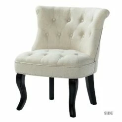 Louise Velvet Accent Chair with Tufted Button Back | Karat Home 35 Louise Velvet Accent Chair with Tufted Button Back | Karat Home -Living Room Chairs store unnamed file 8597