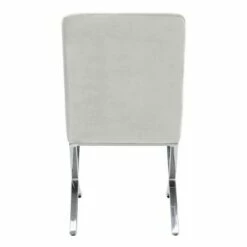 Walsh Tufted Side Chair - Safavieh Light Brown/chrome -Living Room Chairs store unnamed file 8620