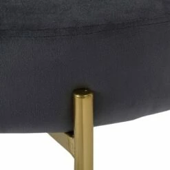 Rhonda Accent Chair Velvet/Steel Gold/Silver - LumiSource -Living Room Chairs store unnamed file 8634