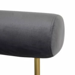 Rhonda Accent Chair Velvet/Steel Gold/Silver - LumiSource -Living Room Chairs store unnamed file 8635