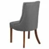 Flash Furniture HERCULES Paddington Series Gray Fabric Tufted Chair -Living Room Chairs store unnamed file 8636