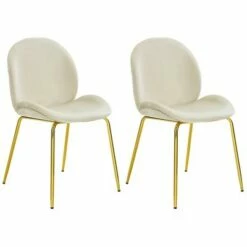 Costway Set of 2 Velvet Accent Chairs Dining Side Chairs w/Gold Metal Legs Pink/Beige/Green/Grey 24 Costway Set of 2 Velvet Accent Chairs Dining Side Chairs w/Gold Metal Legs Pink/Beige/Green/Grey -Living Room Chairs store unnamed file 8648